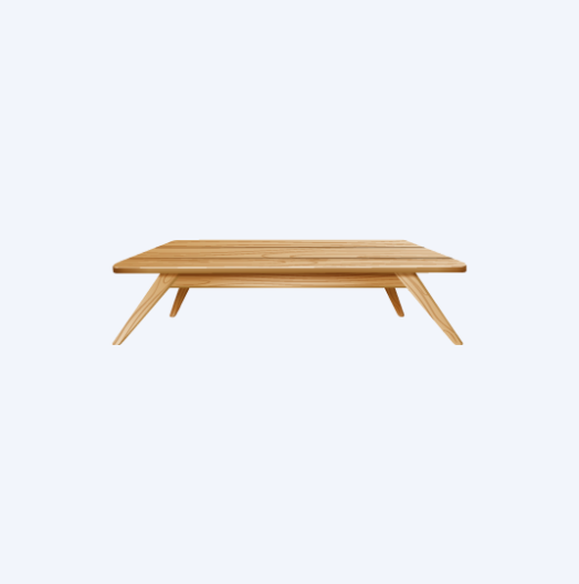 Ashley Wooden Box Table